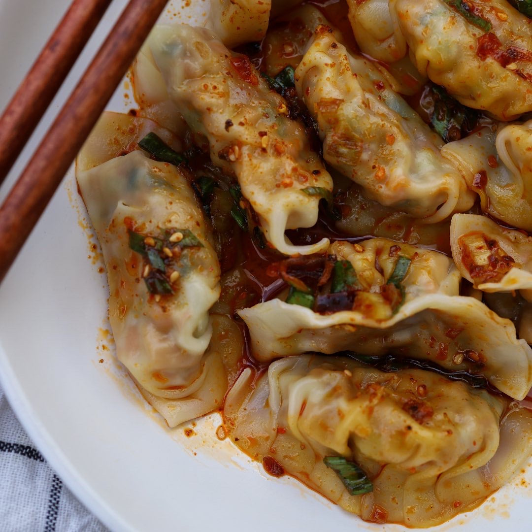 Lion's Mane Mushroom Dumplings