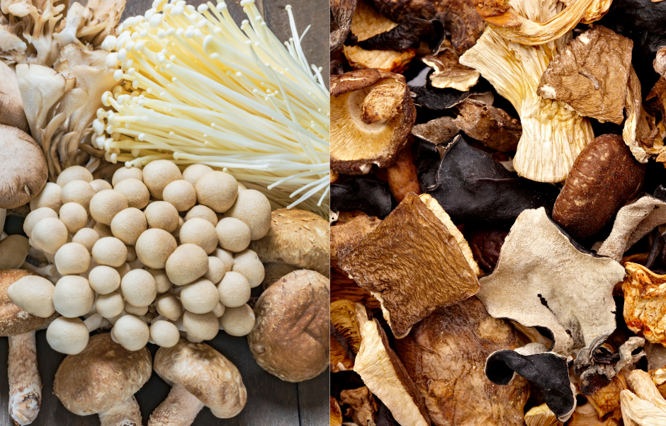 Dried or Fresh Mushrooms?