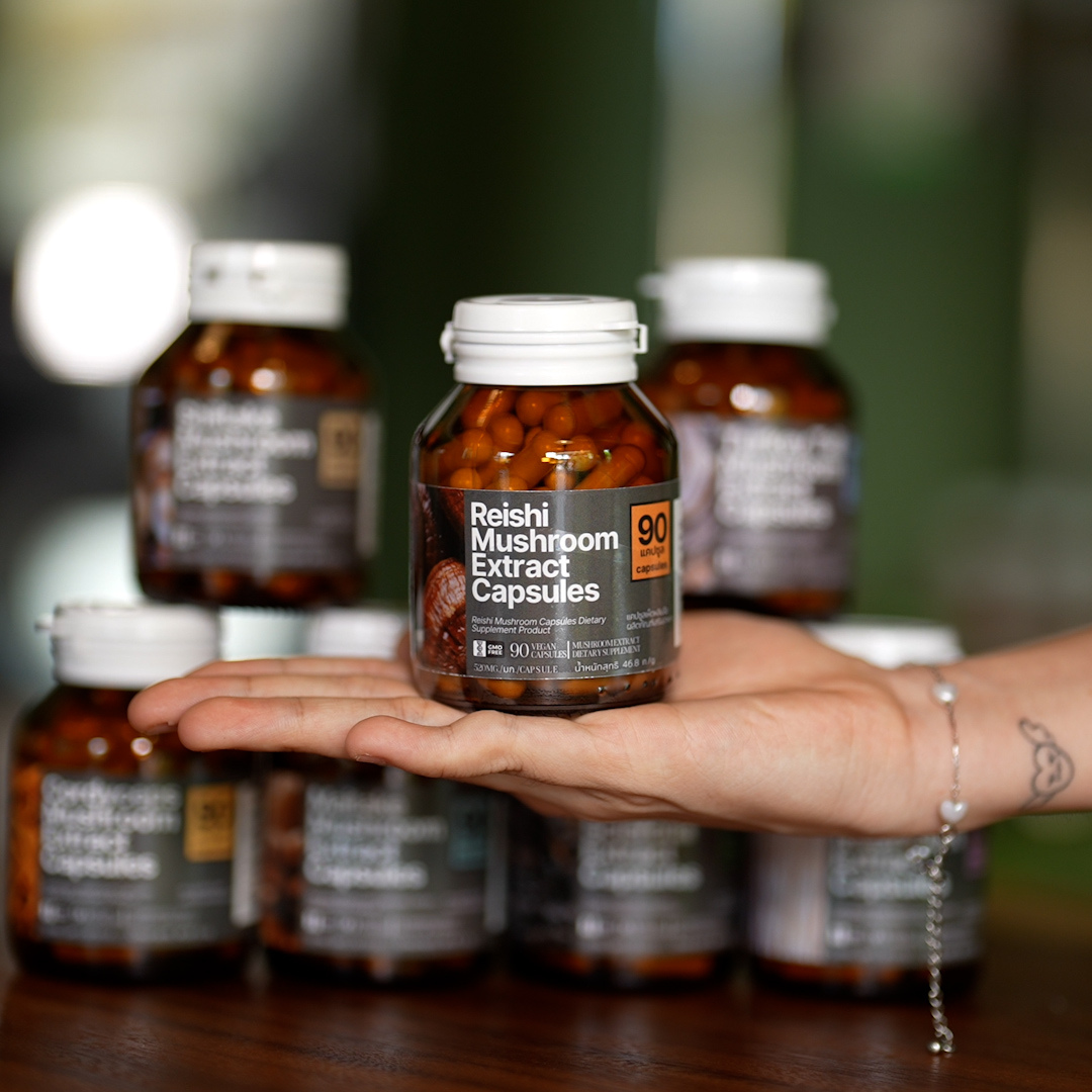 Reishi Mushroom Extract Capsules